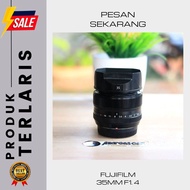 LENSA FUJINON XF 35MM F2 R WR DAN 35MM F1.4 R WR FUJIFILM  TINGGAL PAKAI