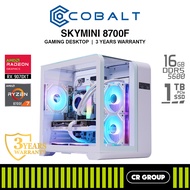 COBALT SKY MINI 8700F - Ryzen 7 8700F - ASROCK RX 9070XT Challenger 16GB - 16GB RAM - 1TB SSD (3Yrs 