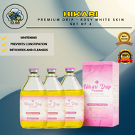 Hikari Drip Premium Rosy White Skin By HIKARI(SET OF 3) Japan premium beauty and whitening glutathio