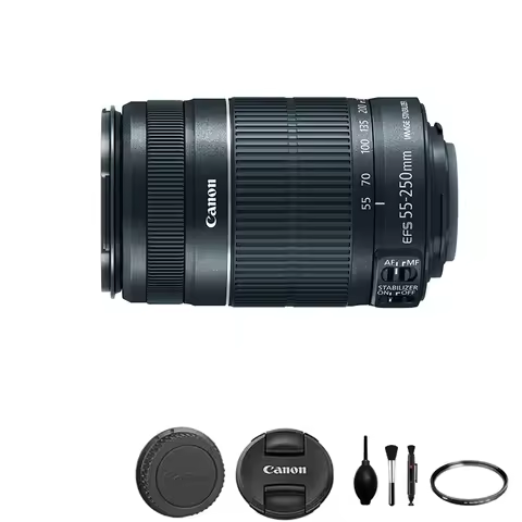 Canon EF-S 55-250mm F4-5.6 is II Lens for Canon SLR Cameras