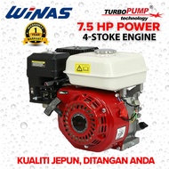WINAS 7.5HP 4-Stroke Gasoline Petrol Engine | JAPAN & USA Quality | 19mm Key Thread Type | Engine Wa