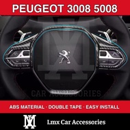 Peugeot 3008 5008 Steering Panel Cover Steering Bright Cover Car Accessories