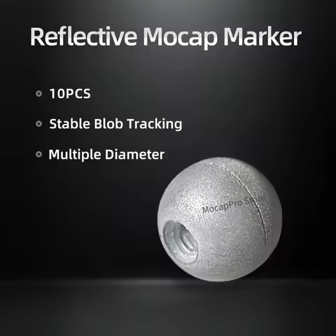 10PCS Optical Tracking Infrared Passive Reflective Ball Motion Capture Markers Balls Passive Mocap M