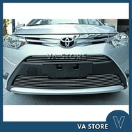 Toyota Vios Stainless Steel Aluminium Grill Set Lower Bumper Grille Gill Insert For Vios NCP150 (201