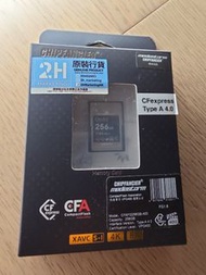 CHIPFANCIER CFexpress Type A 4.0 256GB 記憶卡