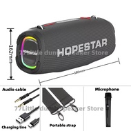 AHKLO Hopestar ลำโพง A60บลูทูธแบบพกพาPengeras Suara Bluetooth 100W Daya Tingluar Rangan Tahan Air Pu