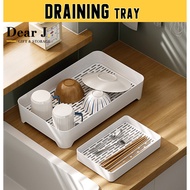 Double Layer Drainer Tray / Cutlery Tray / Cup Drainer [Dear J]