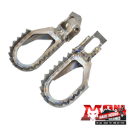 ที่พักเท้าEnduro ทำจากสเเตนเลส ที่เหยียพักบเท้สำหรับ KTM  Exc  husq