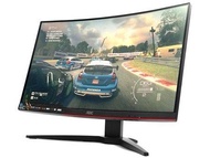 AOC 曲面電競顯示器 1MS 23.6吋144hz /電競顯示屏/1500R/低藍光/不閃屏/可升降/144Hz+AMD FreeSync/Mon/顯示器/C24G1/3000:1/Monitor/