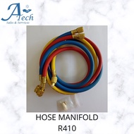 HOSE MANIFOLD GAUGE R410A/R32 502 Manifold Gauge Sets Three-color Charging Hoses