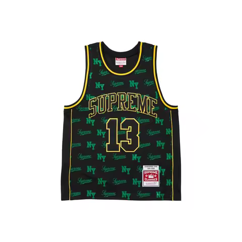 Supreme x Mitchell & Ness SS26 WEEK11 Monogram Basketball Jersey Basketball Jersey Unisex SUP-SS26-2
