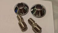 全新 Hansgrohe 水龍頭喉塞一對連裝飾蓋