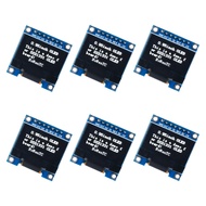 UMLIFE 0.96" 7 Pin SPI 128x64 OLED Display Module, 6PCS 0.96 Inch SSD1306 LCD Display Module 12864 C