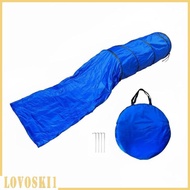 [Lovoski1] Portable Training Tunnel Equipment Premium Canvas Agility Dog Tunnel for Outdoor Backyard