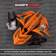 ORIGINAL - Y15 V1/V2 COVERSET EXCITER RC ORANGE 2018 ORI VIETNAM