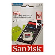 全新 SanDisk 128GB 100MB/s microSDXC SD card 全新