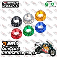 Gear Nut Arm Wheel Axle Nut WR3 NSR 150 Sp NSR150