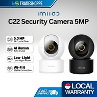 Imilab C22 Home Security Camera 5MP Smart WiFi 6 CCTV Colour Night vision CMSXJ60A works with Xiaomi