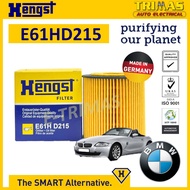 HENGST Oil Filter BMW Z4 E85 E86 Engine N52 2002-2009 Penapis Minyak Enjin E61H D215 11 42 7 566 327