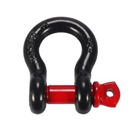 1/2" 15MM 2T 12T--3/4" 23MM 4.75T 28.5T U type shackle for winch towing strap heavy duty rigging sli