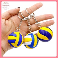 STHB Volleyball Keychain Mini PVC Volleyball keychain bag car keychain Ball Key Ring VN