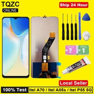 TQZC Original LCD For Itel A70 / Itel A05s / Itel P55 5G LCD Display Touch Screen Digitizer Assembly