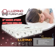 10 inch Bornel Spring Mattress with Euro Top Mattress