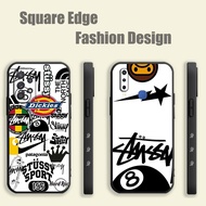 Casing For Tecno Spark Go 7 8C 5 Pro 10 10C Camon 15 16 Pova Neo 3stussy 8 Ball Print Skateboard Bla