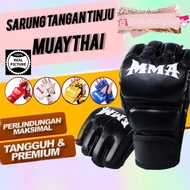 MMA Muaythai boxing glove UFC leather glovea soft Boxing Glove Muay Thai Glove MMA Glove