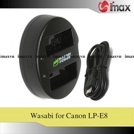 Sạc máy ảnh Wasabi for LP-E8