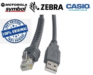 New Genuine Original USB Cable 2.8M High Speed USB 2.0 A to RJ45 Cable for Symbol Barcode Scanner LS