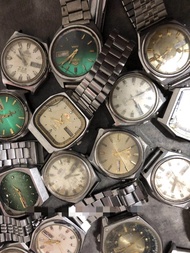 【Value Bundle】 1piece Second Hand Old Watch Movement Replacement Part Use For Parts Disassembly Or B