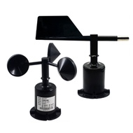 (OFNH) 30M/S Polycarbonate Wind Speed Direction Sensor Weather Station Outdoor 3 Cup Anemometers Sen