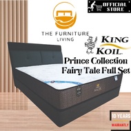 (DeliveryWithinKlangValley ) King Koil Prince Collection FAIRY TALE 11 Inches Chiropractic Coil System Mattress FULLSET