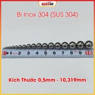 304 Stainless Steel Ball (SUS 304) | Size 0.5mm - 10,319mm - Imported Goods