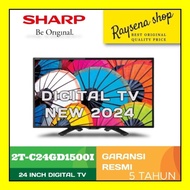 [READY STOCK] TV SHARP 24inch LED 24GD1500I (HD-Digital TV)