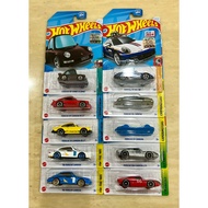Hot Wheels Porsche Factory Sealed 2024 (Porsche Tooned, Porsche 911 Carrera, Porsche Keychain, Porsc