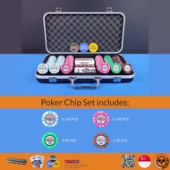 🇸🇬 [NIGHT OWL POKER] Tournament Poker Chip Set