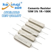 (2pcs) 10W 5% cemento Resistor Power Resistance 1R 2.2R 4.7R 10R 27R 33R 68R 100R 680R 1K 10K 22K 10