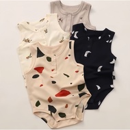 Baby Clothes Singlet Romper Baju Newborn Baju Baby Boy Girl Jaring Jumpsuit