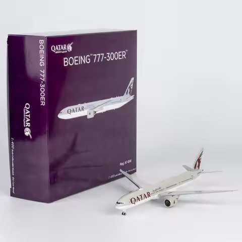 73083 Alloy Collectible Plane Gift NG Models 1:400 Qatar Airways Boeing B777-300ER Diecast Aircraft 