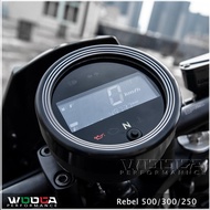 สำหรับ HONDA Rebel CMX 500 300 250เมตร,ฝาครอบวัดความเร็วแหวนยามเครื่องมือฝาครอบป้องกันอะไหล่มอเตอร์ไ