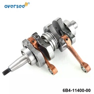 Marine Crankshaft Assy 6B4-11400-00 For 2 Stroke 9.9HP 15HP Yamaha Outboard Parsun T15D 6B4-11400