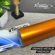 Metallic orange motorcycle scotlite candy sticker metallic orange profix scotlite