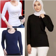 Inner Lengan Panjang  Sarung Tangan Hand Sock Panjang Baju inner muslimah kain tebal best quality 10