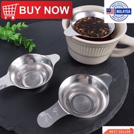 MH Stainless Steel Tea Filter / Tea Making Tools / Binaural Tea Leakage Debris Filter
