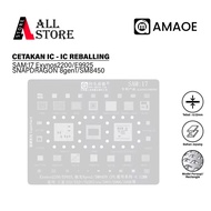 AMAOE SAM:17 Exynos2200/E9925, SNAPDRAGON 8gen1/SM8450 UNIVERSAL SERIES CPU IC MOLD -0.12MM ORIGINAL