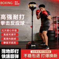 拳擊反應球鍛鍊速度球解壓訓練器材沙袋立式不倒翁成人拳擊反應靶