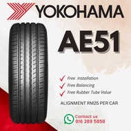 YOKOHMA AE51 235/50R18 2355018 Made in Japan Vellfire Alphard Tayar tire tyre MPV jepun