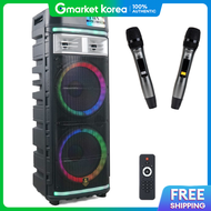 Coms | Cr500 Party Box Portable Amplifier Speaker + Microphone